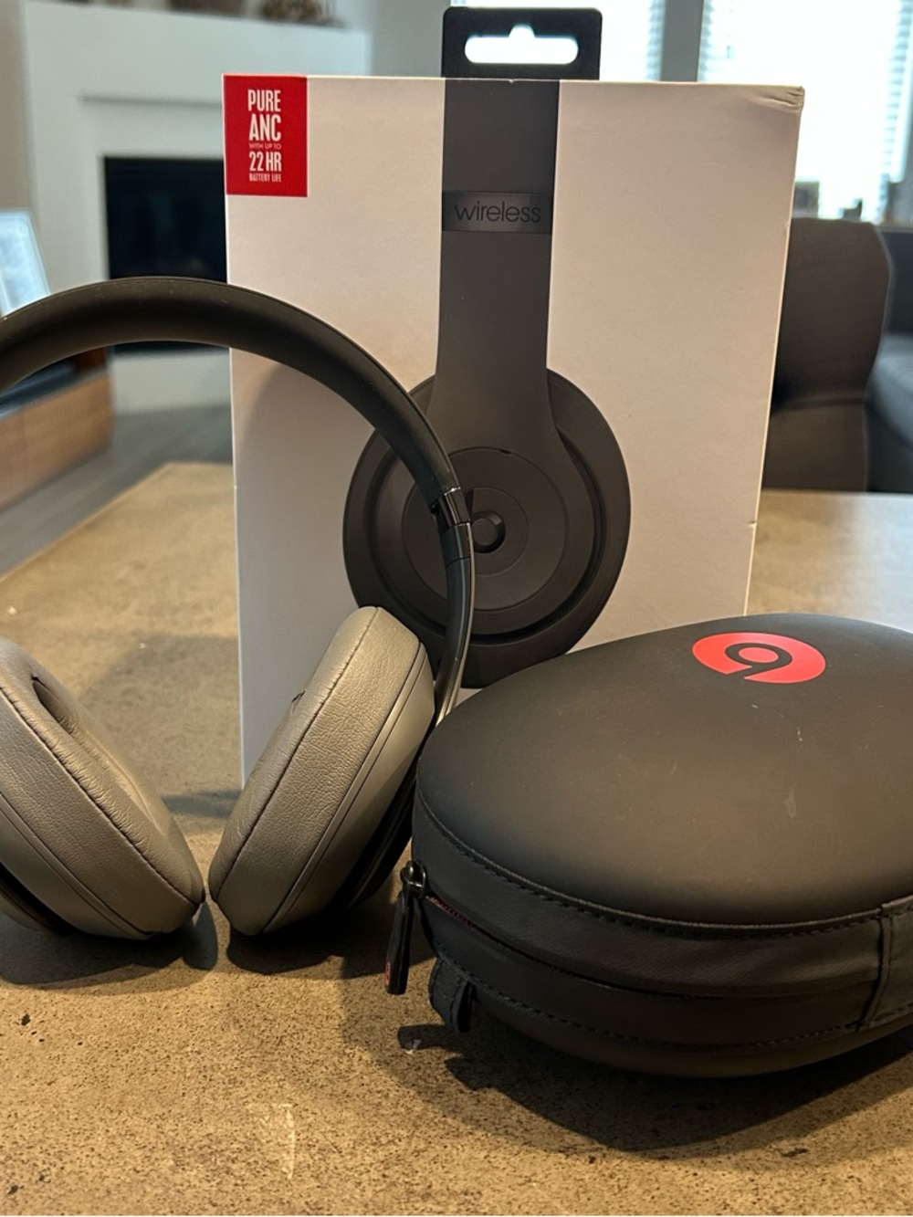 Beats by Dre Wireless On-Ear Headphones - Black and Gray